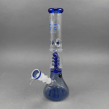 Grace Glass Bong ‘Blue Helix’